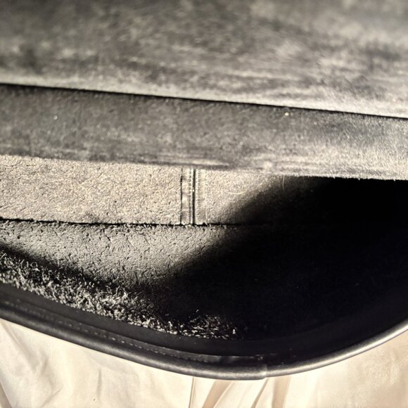 Vintage Coach Willis Shoulder Bag – Black Glove-Tanned Leather –Free Shipping - Picture 13 of 15